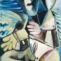 Picasso Etreinte Huile sur toile