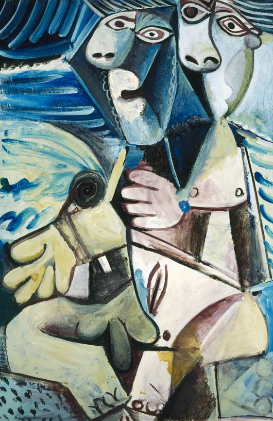 Picasso Etreinte Huile sur toile